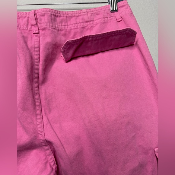 Zara Cargo Utility Pants Wide Leg High-Rise | Size 12 - Picture 6 of 6